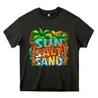 Asphalt sun salt sand summer Heavy Core Tee - Jasminsmagicworld