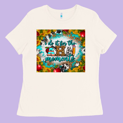 I Do It For The Aha Moments Tumbler Ladies Tee Designed By Bundleandbundleshop
