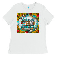 White i do it for the aha moments tumbler Ladies Tee - BundleAndBundleShop