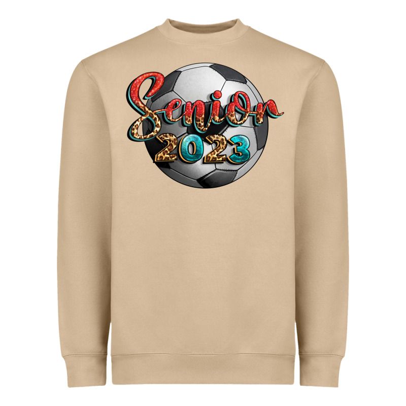 Soccer Senior 2023 Heavyweight Sweatshirt by BundleAndBundleShop | Teevron