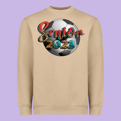 Soccer Senior 2023 Heavyweight Sweatshirt Designed By Bundleandbundleshop