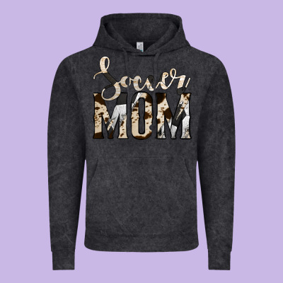 Soccer Mom Vintage Hoodie Designed By Jasminsmagicworld