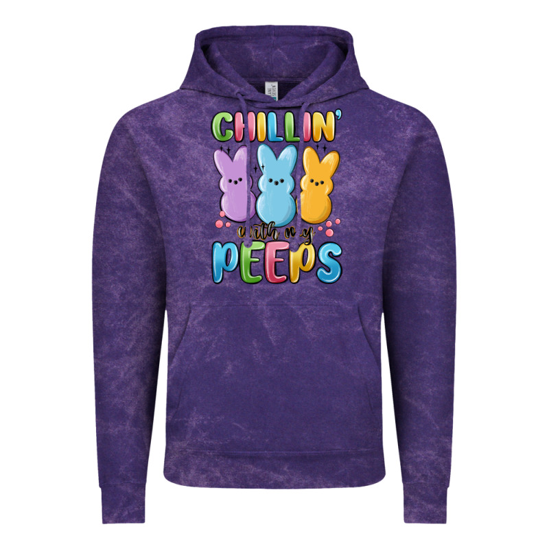 Chillin' With My Peeps Vintage Hoodie by MaliasSmallBusiness | Teevron