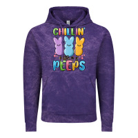 Cloud Purple chillin' with my peeps Vintage Hoodie - MaliasSmallBusiness