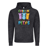 Vintage Black chillin' with my peeps Vintage Hoodie - MaliasSmallBusiness