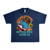 Navy lord have mercy baby got her blue jeans on Urban Heavy Tee - NancyCooperArtShop