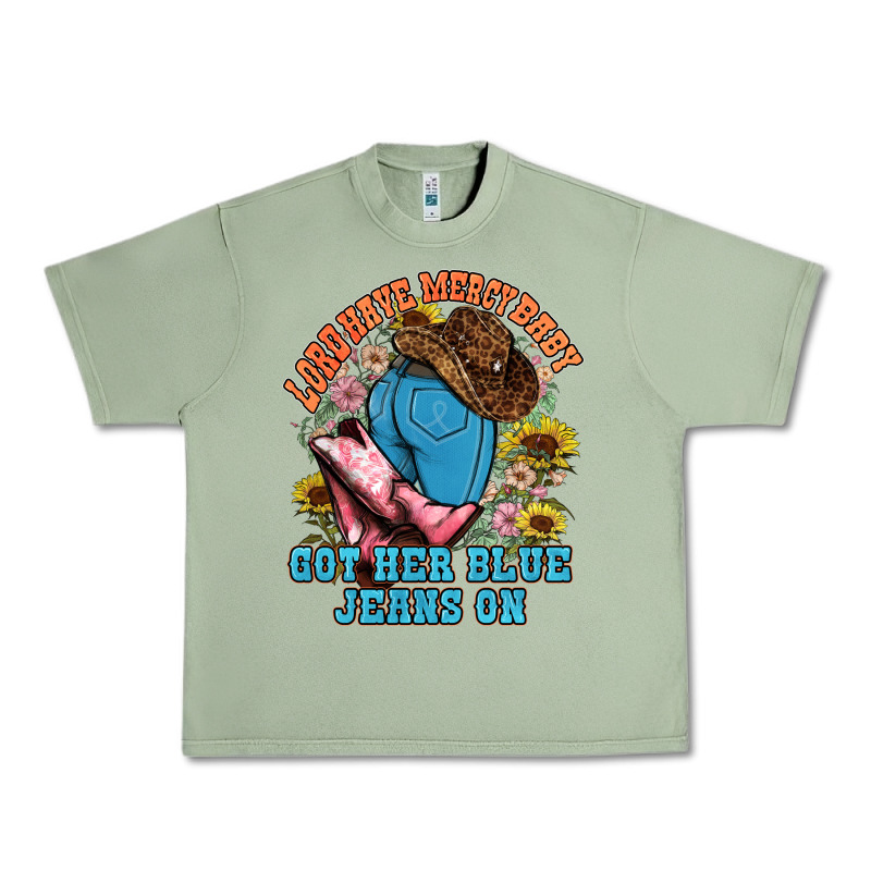 Lord Have Mercy Baby Got Her Blue Jeans On Urban Heavy Tee by NancyCooperArtShop | Teevron