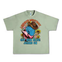 Oil Green lord have mercy baby got her blue jeans on Urban Heavy Tee - NancyCooperArtShop