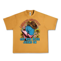 Peanut Butter lord have mercy baby got her blue jeans on Urban Heavy Tee - NancyCooperArtShop