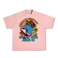 Salmon lord have mercy baby got her blue jeans on Urban Heavy Tee - NancyCooperArtShop