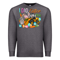 Charcoal Heather I dig Easter Day Premium Sweatshirt - HowdyJamesFarm