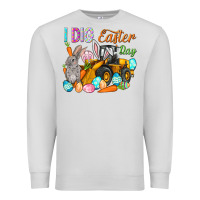 Dove Grey I dig Easter Day Premium Sweatshirt - HowdyJamesFarm
