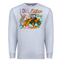 Heather Grey I dig Easter Day Premium Sweatshirt - HowdyJamesFarm