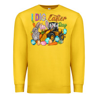 Lemon I dig Easter Day Premium Sweatshirt - HowdyJamesFarm