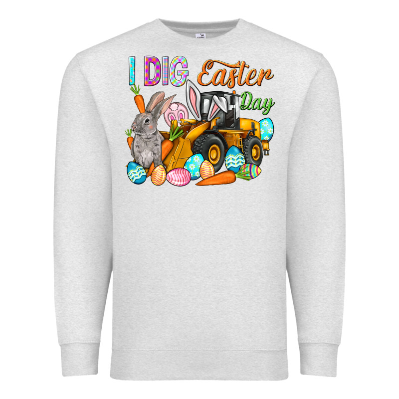 I Dig Easter Day Premium Sweatshirt by HowdyJamesFarm | Teevron