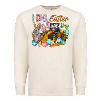 Sandshell I dig Easter Day Premium Sweatshirt - HowdyJamesFarm