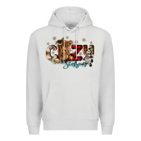 Dove Grey cozy season Premium Hoodie - CowGirlArtShop