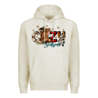 Oatmeal Heather cozy season Premium Hoodie - CowGirlArtShop