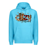 Ocean Blue cozy season Premium Hoodie - CowGirlArtShop