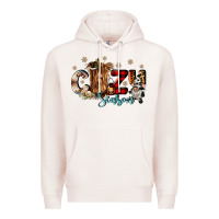 Pale Pink cozy season Premium Hoodie - CowGirlArtShop