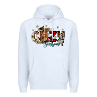 White cozy season Premium Hoodie - CowGirlArtShop
