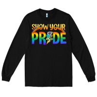 Black Lgbtq Show Your Pride With Rainbow Long Sleeve Tee - BundleAndBundleShop