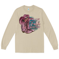 Mushroom Walk By Faith Not By Sight Long Sleeve Tee - JahusDesignShop