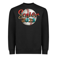 Black baseball senior 2023 Heavyweight Sweatshirt - BundleAndBundleShop