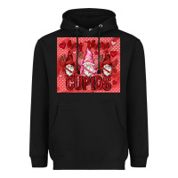 Black Hey there Cupids with gnomies tumbler Heavyweight Hoodie - HowdyJamesFarm