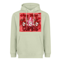 Matcha Hey there Cupids with gnomies tumbler Heavyweight Hoodie - HowdyJamesFarm