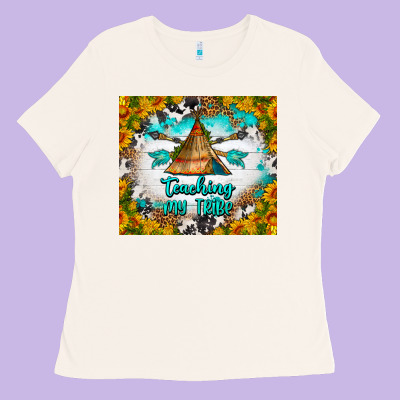 Teaching My Tribe Tumbler Ladies Tee Designed By Bundleandbundleshop