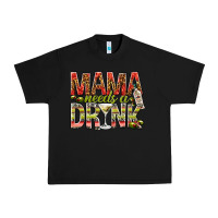 Black mama needs a drink Urban Heavy Tee - NancyCooperArtShop