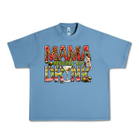 Pebble Blue mama needs a drink Urban Heavy Tee - NancyCooperArtShop