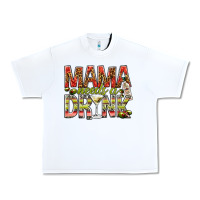 White mama needs a drink Urban Heavy Tee - NancyCooperArtShop