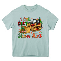 Arona Christmas A Little Dirt Never Hurt Heavy Core Tee - Artiststas