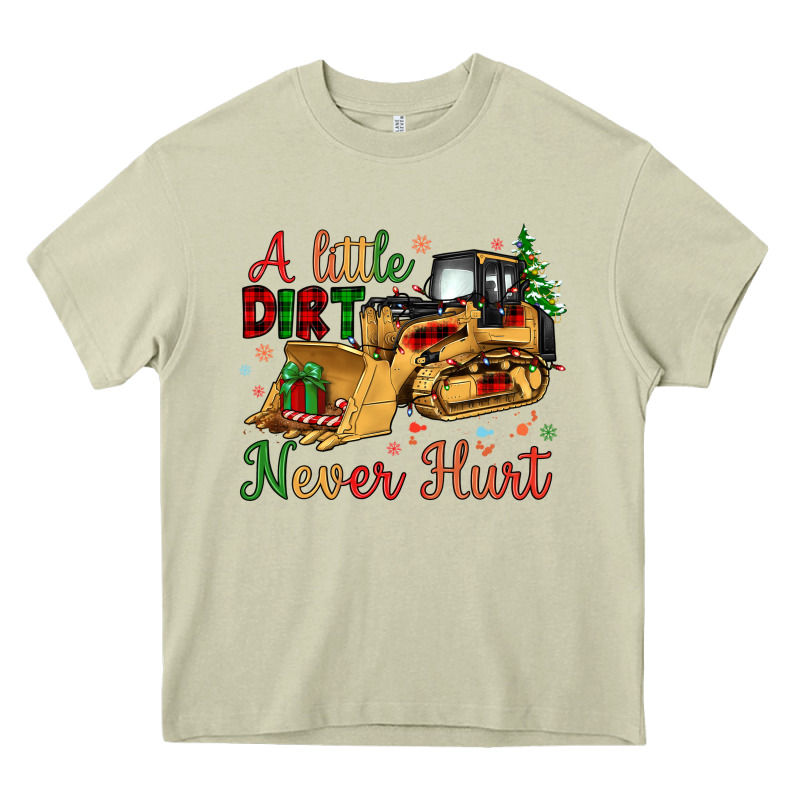 Christmas A Little Dirt Never Hurt Heavy Core Tee by Artiststas | Teevron