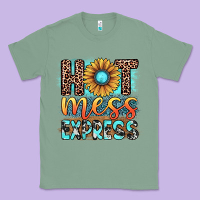 Hot Mess Express Classic Tee Designed By Jahusdesignshop