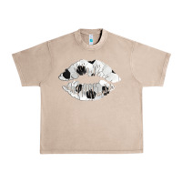 French Oak soccer lips Urban Heavy Tee - AdoDesignShop