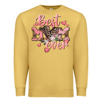 Antique Gold Best mom ever Mother's Day Premium Sweatshirt - CowGirlArtShop