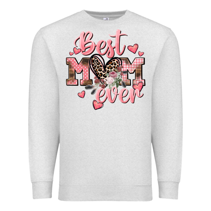 Best Mom Ever Mother's Day Premium Sweatshirt by CowGirlArtShop | Teevron
