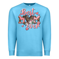 Ocean Blue Best mom ever Mother's Day Premium Sweatshirt - CowGirlArtShop