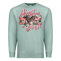 Seafoam Best mom ever Mother's Day Premium Sweatshirt - CowGirlArtShop