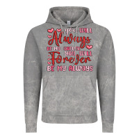 Cloud Rock you will always be my forever you will forever be Vintage Hoodie - MaliasSmallBusiness