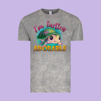 I'm Turtley Adorable Vintage Tee Designed By Nancycooperartshop