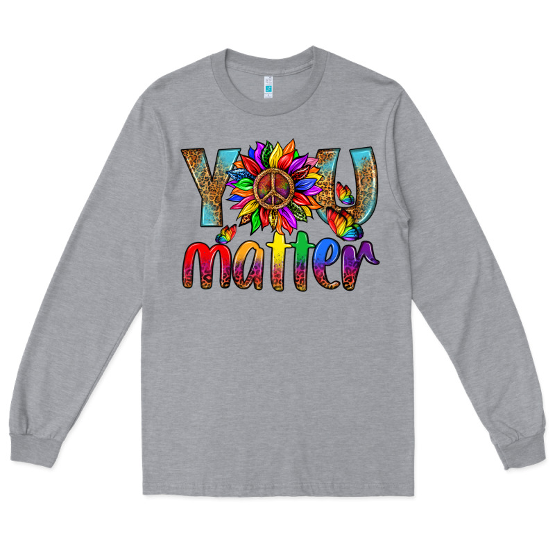 Lgbtq You Matter With Leopard Long Sleeve Tee by BundleAndBundleShop | Teevron