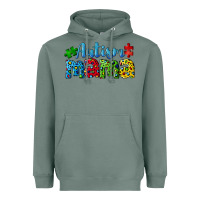 Sage autism mama Heavyweight Hoodie - CowGirlArtShop