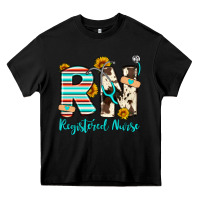 Black rn registered nurse Heavy Core Tee - Artiststas