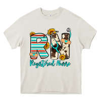Cream rn registered nurse Heavy Core Tee - Artiststas
