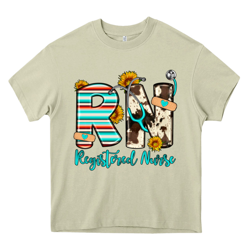 Rn Registered Nurse Heavy Core Tee by Artiststas | Teevron