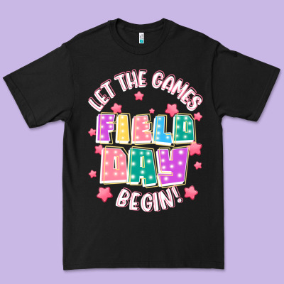 Field Day Let The Games Begin Premium Tee Designed By Jahusdesignshop